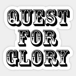 Quest for glory. Sticker